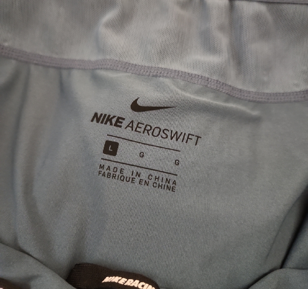 Nike Aeroswift Blue Running Shorts Sz L - Picture 5 of 15